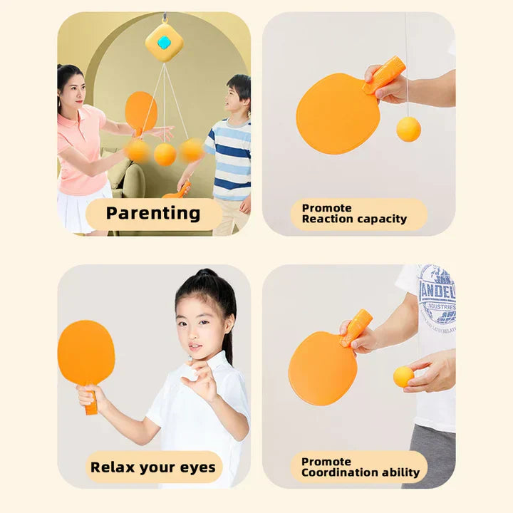 Indoor Table Tennis Trainer Set