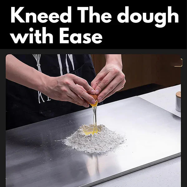 Stainless Steel Kitchen Countertop | 🛡️ Heavy Duty Steel™