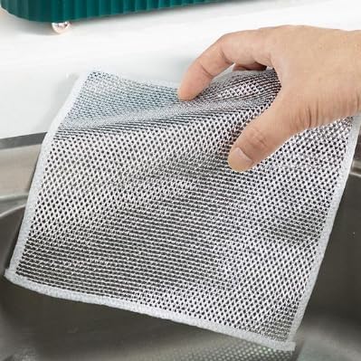 Wire Dish Cloth 🧼 | Complete Kitchen Cleaning Set Of 4 🔥