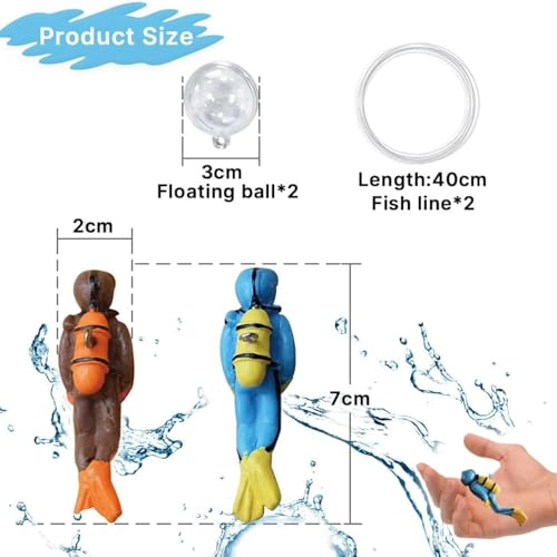 Floating Scuba Diver🤿 | Fish Tank Decoration