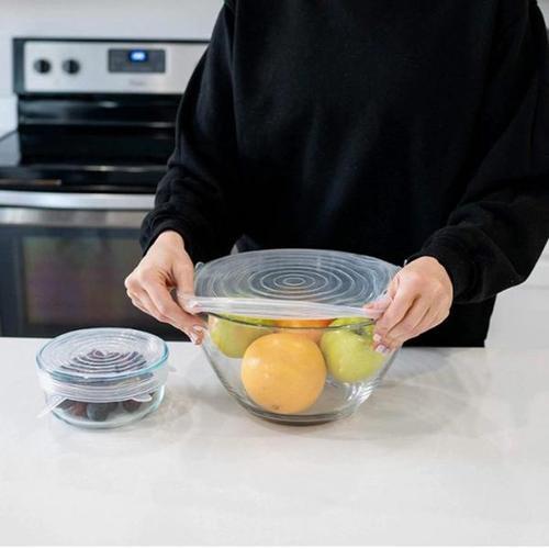 Multipurpose Silicone Lid - Reusable & Microwave Safe