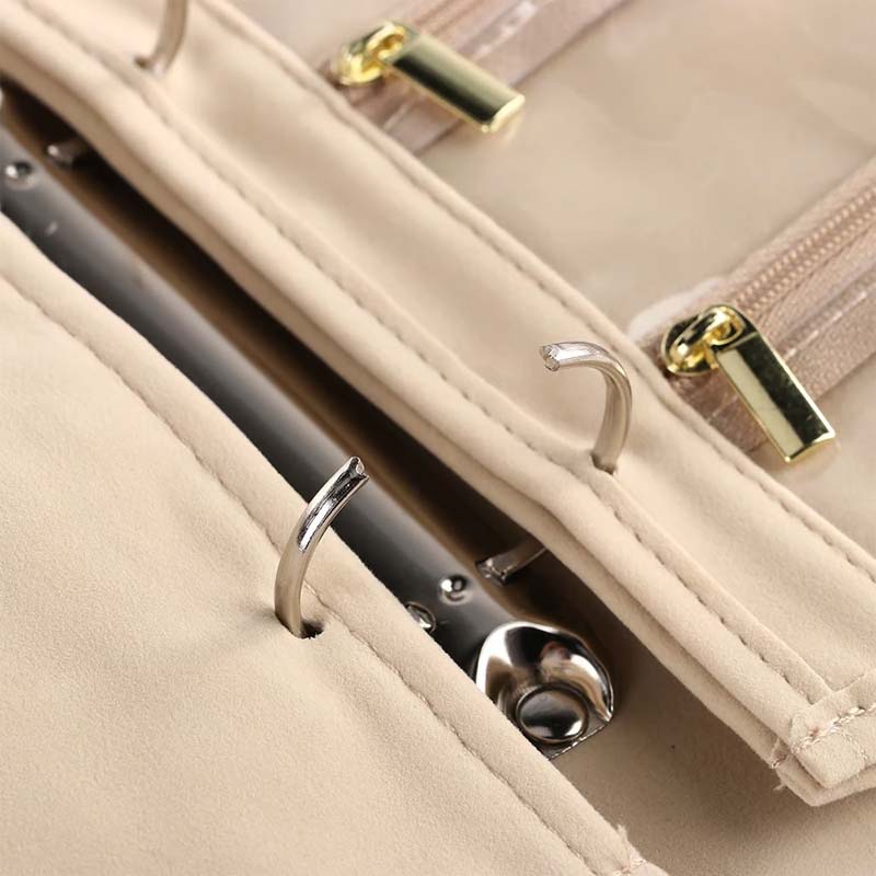 Luxury Portable Leather Jewelry Storage Book | Elegant, Secure & Take It Everywhere