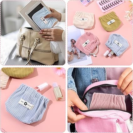 Organize Handbags, Store Tiny Essentials, and Travel in Style with Prasthaan Mini Pouches - Get Pack of 5 at 899 Rs Only