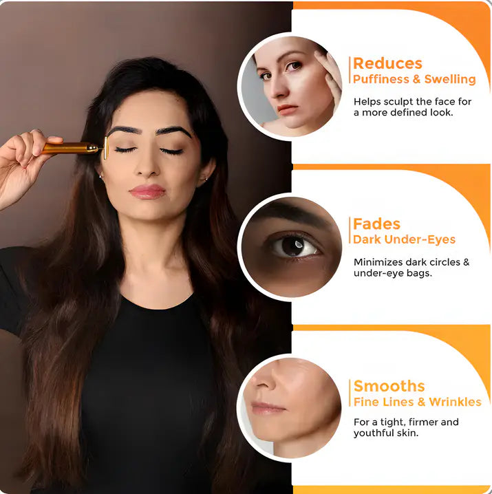 ModernKit - 24K Gold Electric Facial Massager