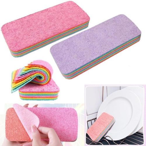 🌈 Rainbow Design Sponge 💥Pack of 12 Pcs @ Rs.699 Only 💥